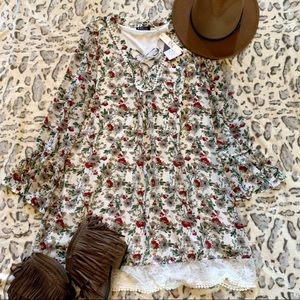 FLORAL BOHO DRESS
